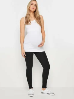 Long Tall Sally Black Maternity Premium Leggings^Women Leggings & Sweatpants