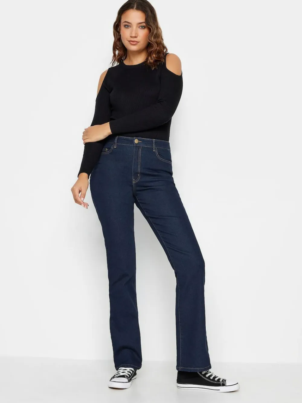 Sale Long Tall Sally Bootcut Jeans Blue