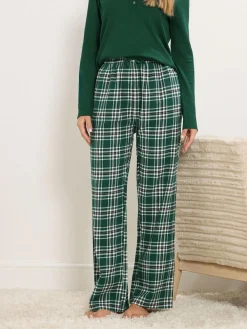 Long Tall Sally Check Pyjamas^Women Pyjamas