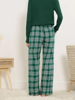 Long Tall Sally Check Pyjamas^Women Pyjamas