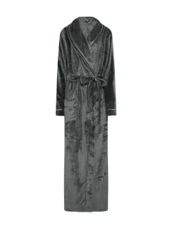 Best Long Tall Sally Grey Ribbon Shawl Maxi Robe