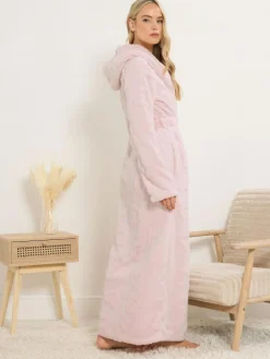 Long Tall Sally Hooded Maxi Robe^Women Bathrobes
