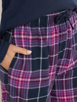 Best Long Tall Sally Check Pyjamas Purple