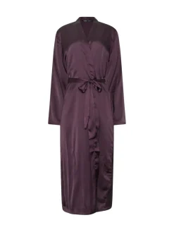 Long Tall Sally Satin Maxi Robe^Women Bathrobes