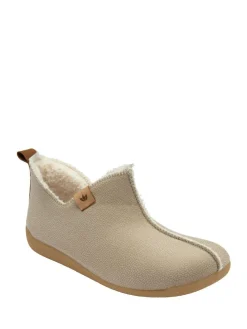 Lotus Natural Textile Bootie Slippers^Women Slippers
