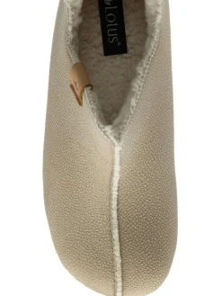 Lotus Natural Textile Bootie Slippers^Women Slippers