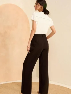 Love & Roses Petite Wide Leg Trousers^Women Pants