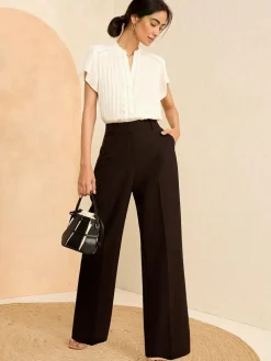 Love & Roses Petite Wide Leg Trousers^Women Pants