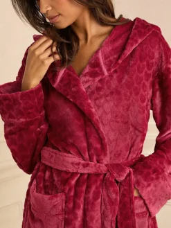 Love & Roses Cosy Dressing Gown^Women Bathrobes