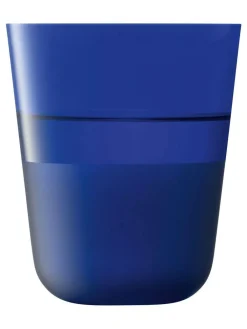 Sale LSA International Cobalt Blue Arc Contrast Tumblers Set of 2 380ml