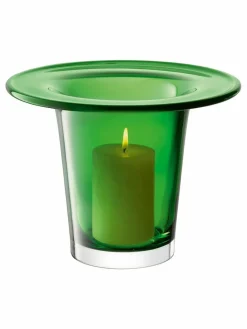 LSA International Victoria Vase Lantern H19cm Fern Green