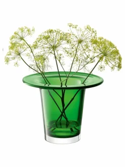 LSA International Victoria Vase Lantern H19cm Fern Green