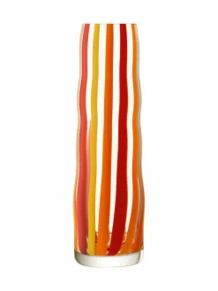 Discount LSA International Orange Folk Vase H31.5cm