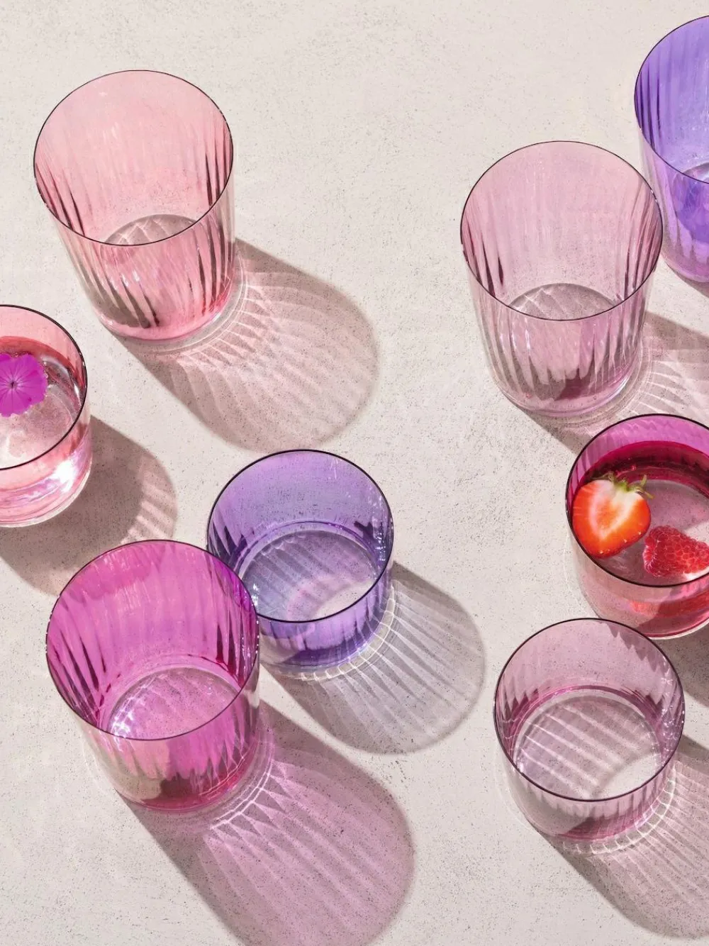 LSA International Set of 4 Gems Tumblers 560ml Assorted^ Glassware|Branded Kitchenware