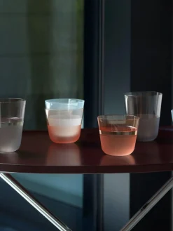 LSA International Set of 2 Arc Contrast Tumblers 380ml^ Glassware