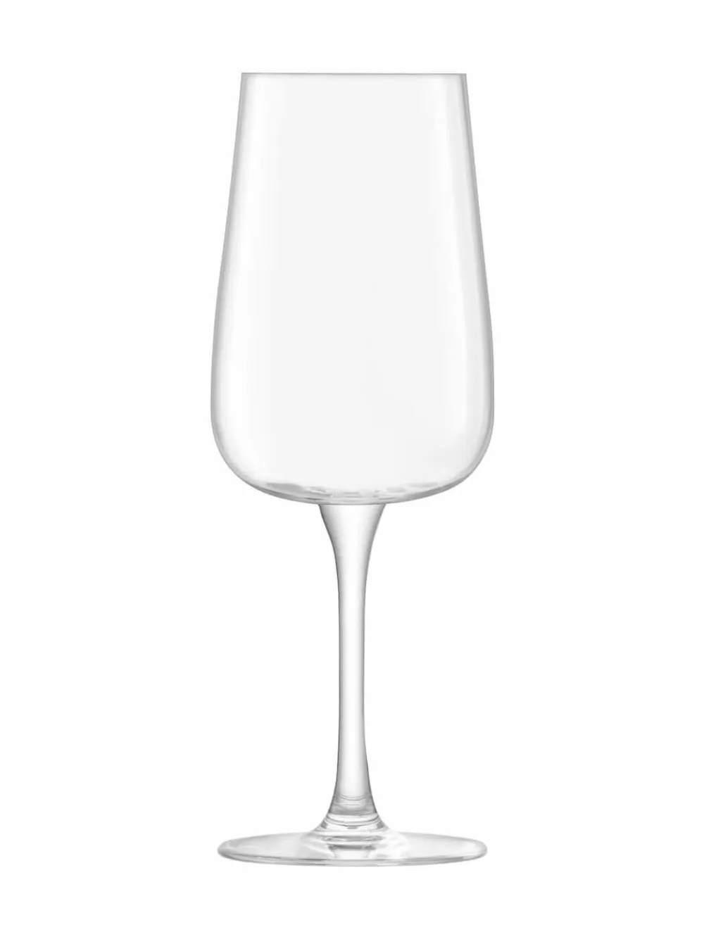 LSA International Set of 2 Clear Arc Flute Glasses 280ml^ Glassware