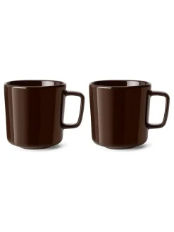 Discount LSA International Set of 2 Collective Mugs 370ml Mocha