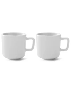 Outlet LSA International Set of 2 Collective Espresso Cups 75ml White