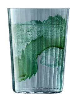 Clearance LSA International Set of 4 Gems Tumblers 560ml Assorted Sapphire