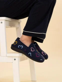 Online Lunar Slippers Blue