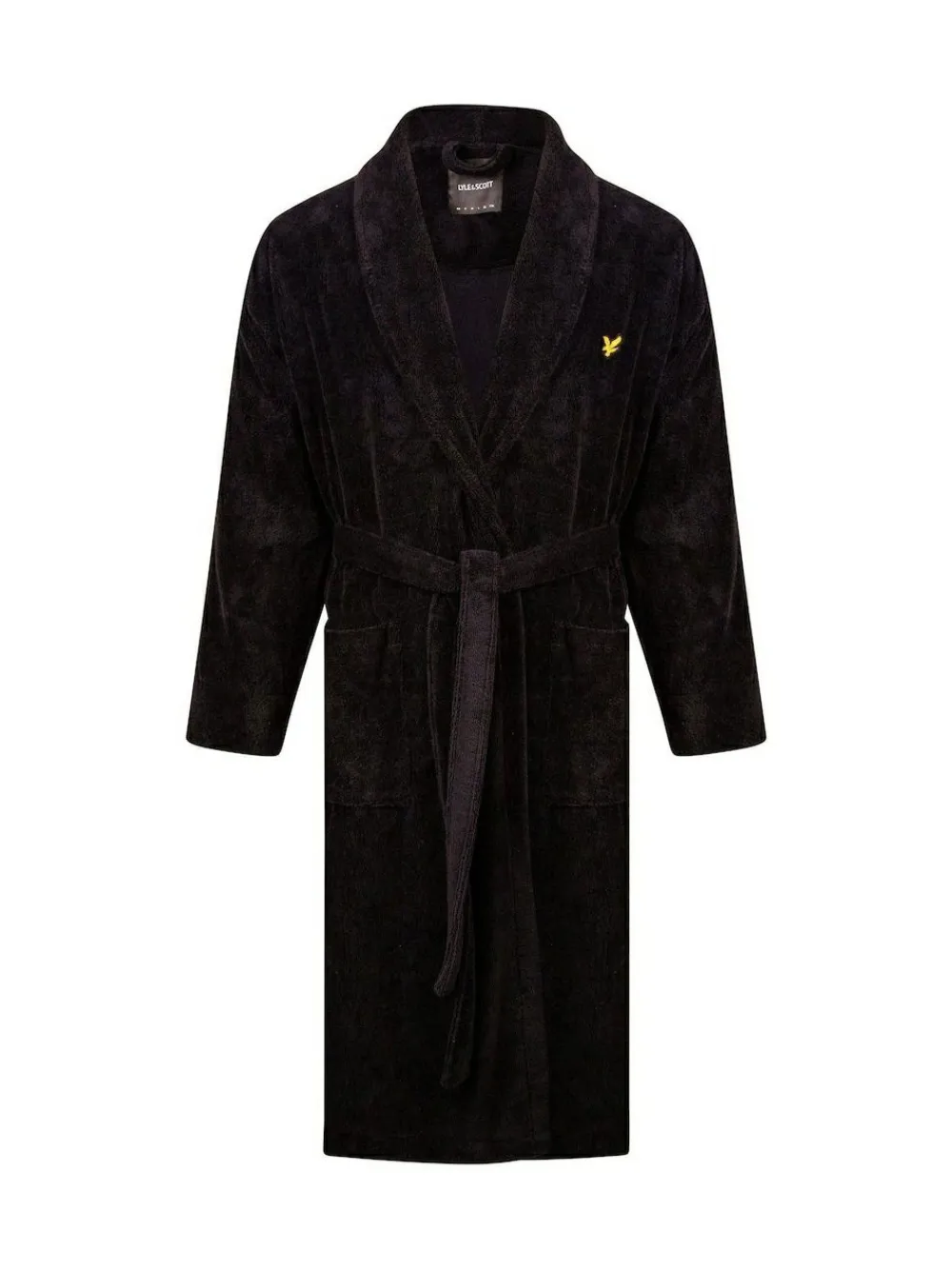 Discount Lyle & Scott Black Dressing Gown