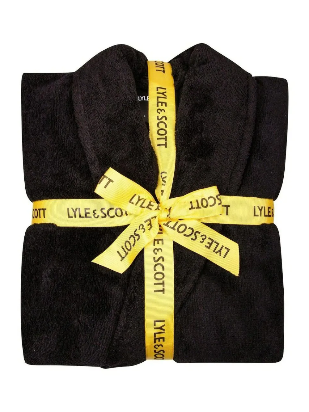 Discount Lyle & Scott Black Dressing Gown