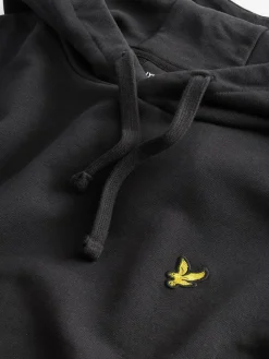 Lyle & Scott Black Pullover Hoodie^ Loungewear