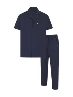 Sale Lyle & Scott Blue Remmington Sleep Set