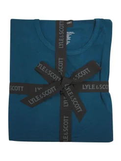 Lyle & Scott Blue Ward Premium Sleep Set^ Pyjamas