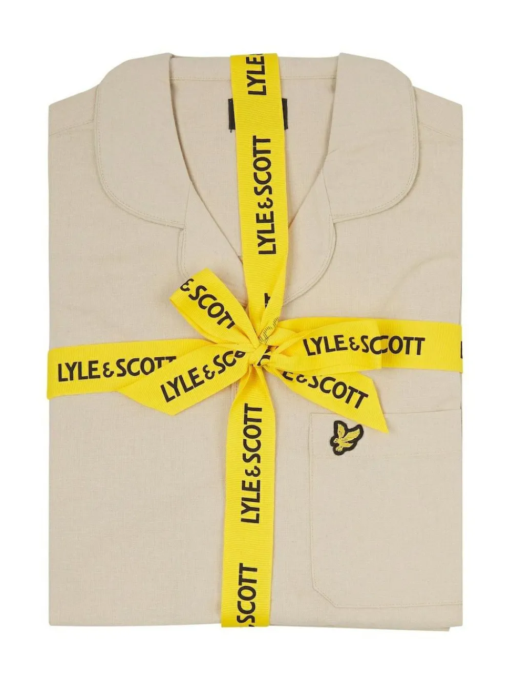 Outlet Lyle & Scott Cream Remmington Sleep Set