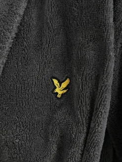 Sale Lyle & Scott Light Grey Dressing Gown