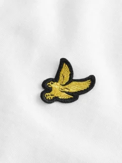 Lyle & Scott White Crew Neck Cotton T-Shirt