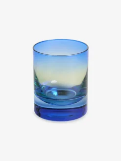 MADE.COM Blue & Green Juno Tumbler Glasses^ Glassware|Branded Kitchenware
