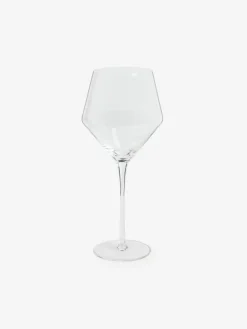 MADE.COM Clear Velma Crystal Tapered Set of 4 Red Wine Glasses^ Glassware|Branded Kitchenware