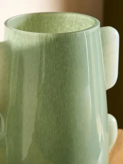 MADE.COM Green Mira Glass Vase^ Vases