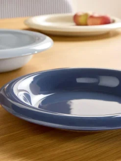 Sale MADE.COM Set of 4 Blue Quell Side Plates