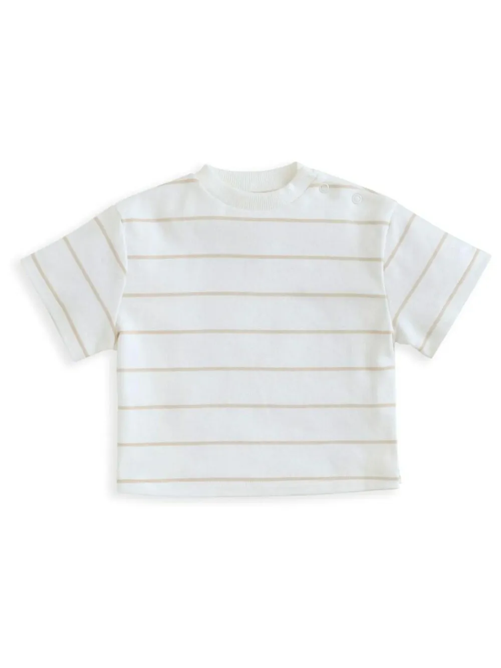 Mamas & Papas Blue Stripe T-Shirt And Denim Dungaree Set^BOY Dungarees