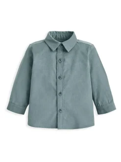 Mamas & Papas Cream Check Dungarees & Striped Shirt Set^BOY Dungarees