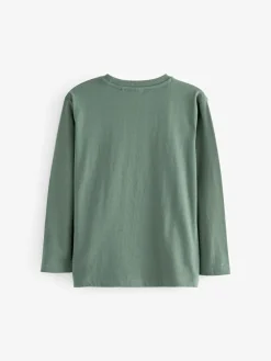 New Next Gaming Long Sleeve T-Shirt (3-16yrs) Mario Kart Green