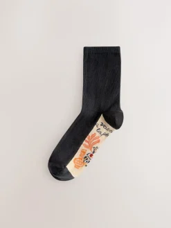 Next Marrakesh Mix Print Footbed Ankle Socks 5 Pack^Women Socks & Tights