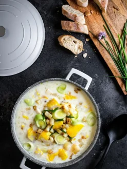 Sale Masterclass Grey 4L Shallow Casserole Dish