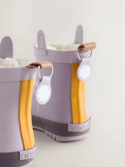 Discount Next Mauve Purple Bunny Chelsea Wellies