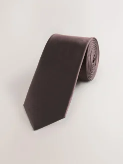 New Next Mauve Purple Tie (3-16yrs)