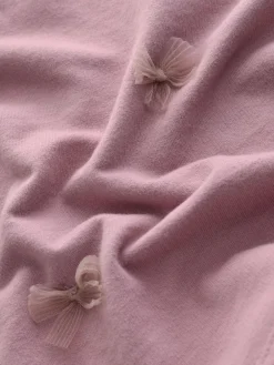 Online Next Mauve/White Boxy Bows T-Shirts 2 Pack (3-16yrs)