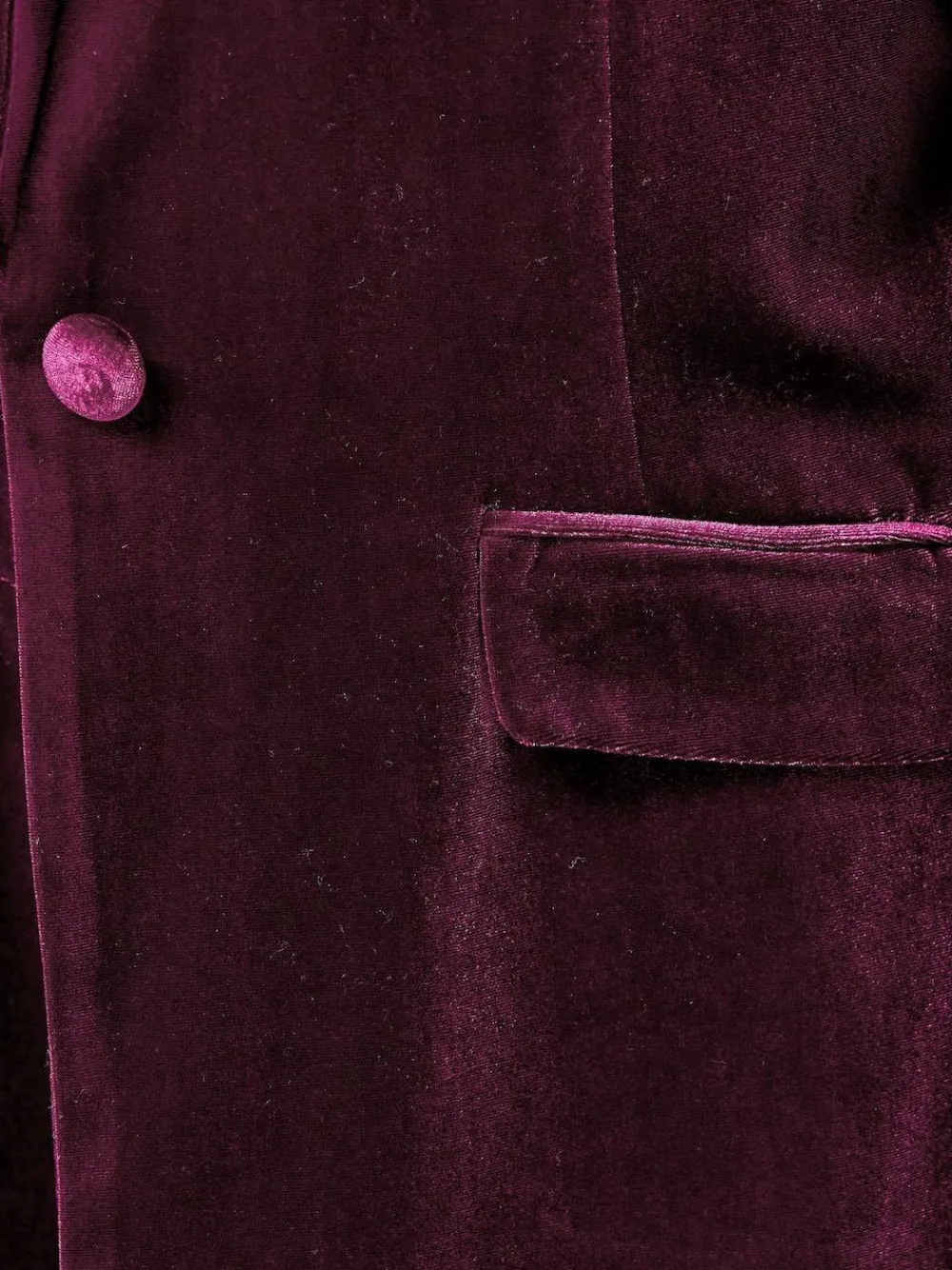 Online M&Co Red Velour Blazer