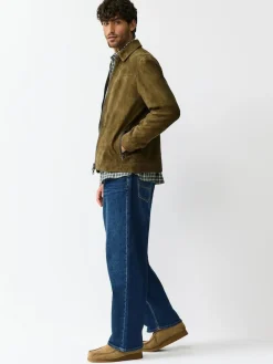 Next Mid Blue Baggy Fit Authentic Stretch Denim Jeans^ Jeans|Jeans