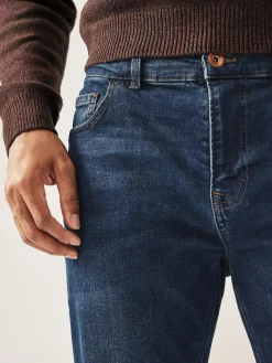 Online Next Mid Blue Bootcut Classic Stretch Jeans