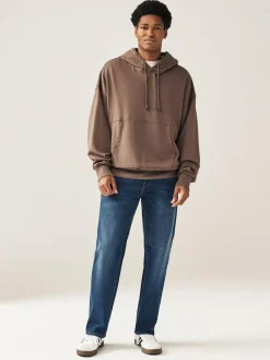 Discount Next Mid Blue Classic Stretch Relaxed Fit Jeans