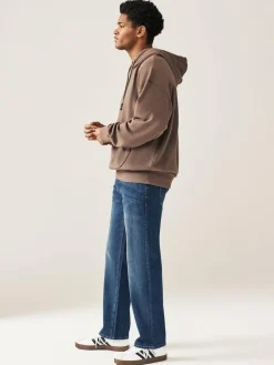 Discount Next Mid Blue Classic Stretch Relaxed Fit Jeans