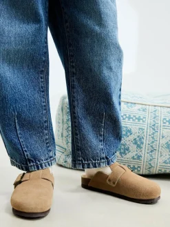 Hot Next Mid Blue Denim Barrel Jeans (3-16yrs)